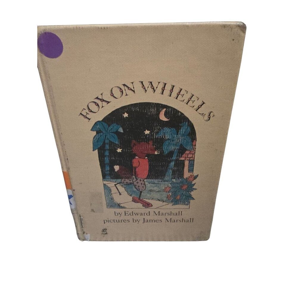 Vintage Fox on Wheels by Edward Marshall Children's Picture Book
